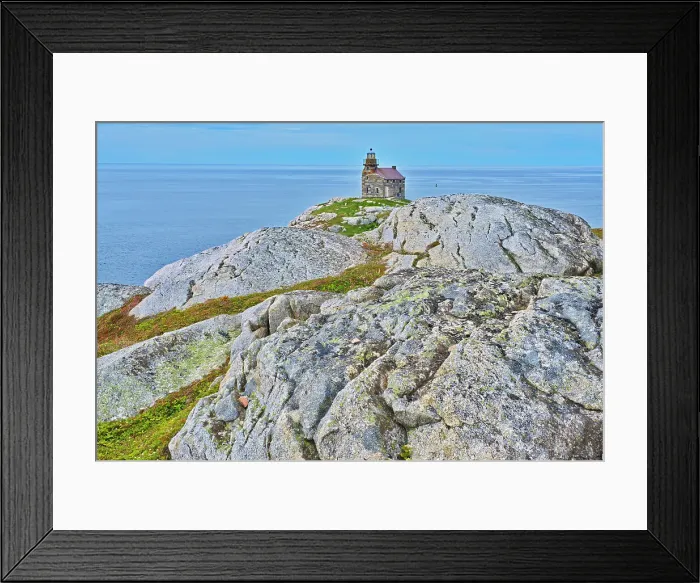 Framed Print : Rose Blanche Lighthouse on the shore of the Atlantic Ocean, Rose Blanche, Newfoundland & Labrador, Canada Framed Print : Rose Blanche Lighthouse on the shore of the Atlantic Ocean, Rose Blanche, Newfoundland & Labrador, Canada