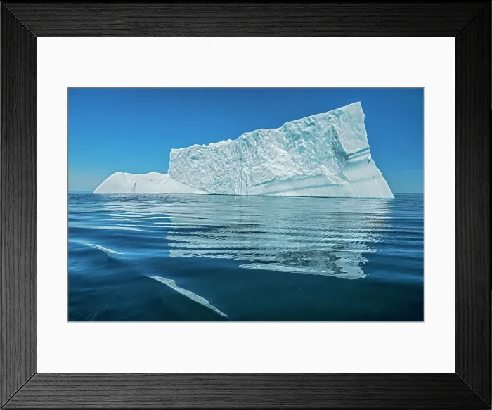 Framed Print : Icebergs in the Atlantic Ocean, St. Anthony, Newfoundland & Labrador, Canada Framed Print : Icebergs in the Atlantic Ocean, St. Anthony, Newfoundland & Labrador, Canada
