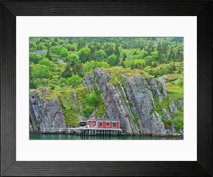 Framed Print : Fishing village, Quidi Vidi, Newfoundland & Labrador, Canada Framed Print : Fishing village, Quidi Vidi, Newfoundland & Labrador, Canada