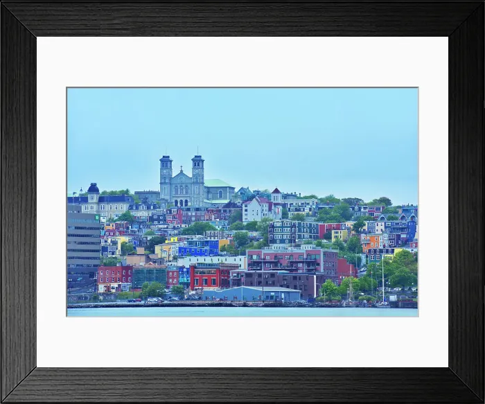 Framed Print : CIty of St. John's, St. John's, Newfoundland & Labrador, Canada Framed Print : CIty of St. John's, St. John's, Newfoundland & Labrador, Canada