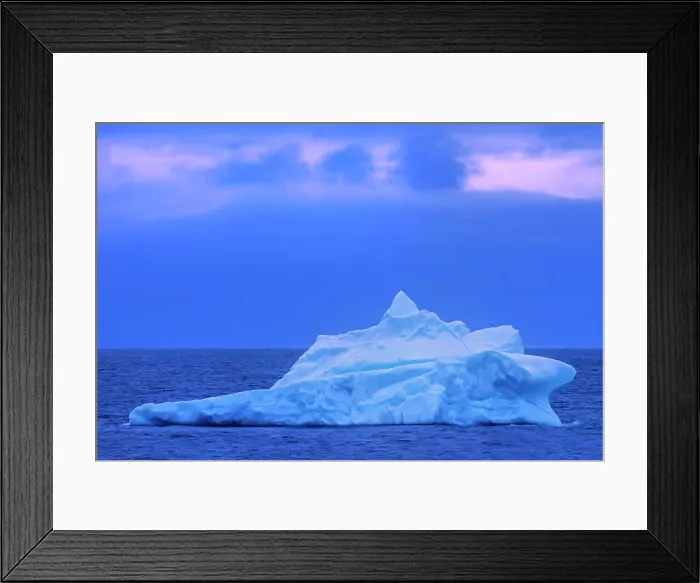 Framed Print : Icebergs in the Atlantic Ocean, Bonavista, Newfoundland & Labrador, Canada Framed Print : Icebergs in the Atlantic Ocean, Bonavista, Newfoundland & Labrador, Canada