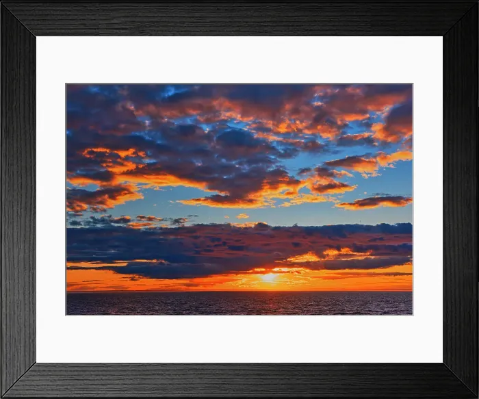 Framed Print : St. Lawrence River sunrise Sainte-Flavie Quebec, Canada Framed Print : St. Lawrence River sunrise Sainte-Flavie Quebec, Canada