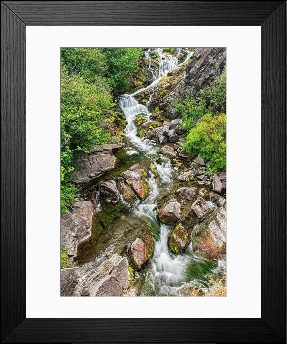 Framed Print : Waterfall Near St. Jacques New Brunswick, Canada Framed Print : Waterfall Near St. Jacques New Brunswick, Canada