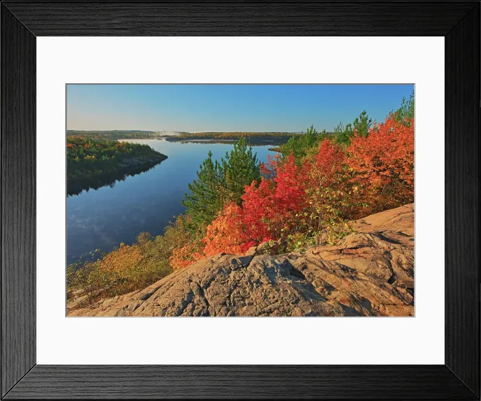 Framed Print : Autumn. Lake Laurentian. Lake Laurentian Conservation Area. Sudbury Ontario, Canada Framed Print : Autumn. Lake Laurentian. Lake Laurentian Conservation Area. Sudbury Ontario, Canada