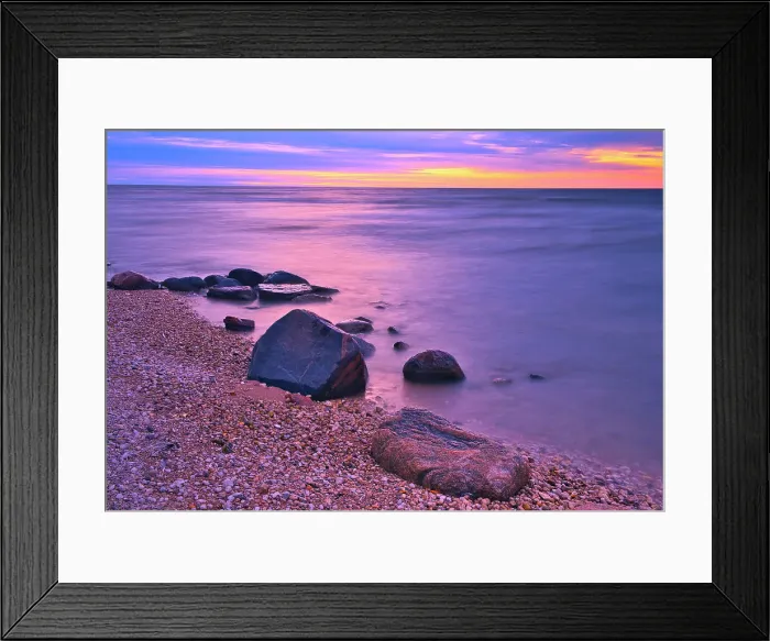 Framed Print : Lake Winnipeg at sunrise Hnausa Beach Provincial Park Manitoba, Canada Framed Print : Lake Winnipeg at sunrise Hnausa Beach Provincial Park Manitoba, Canada
