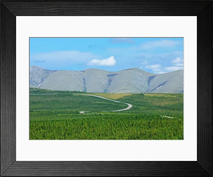 Framed Print : Richardson Mountains on the Dempster Highway (KM 347 - 405) Dempster Highway, Yukon, Canada Framed Print : Richardson Mountains on the Dempster Highway (KM 347 - 405) Dempster Highway, Yukon, Canada