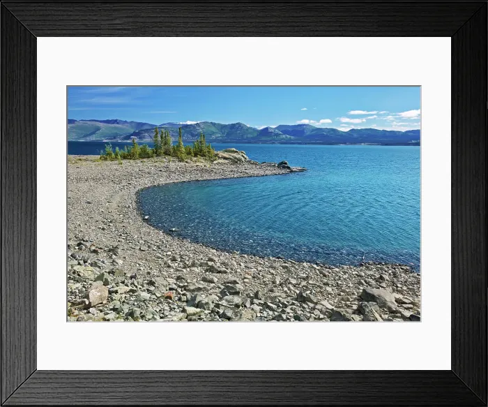 Framed Print : Ruby Ranges in Kluane Lake, Kluane National Park, Yukon, Canada Framed Print : Ruby Ranges in Kluane Lake, Kluane National Park, Yukon, Canada