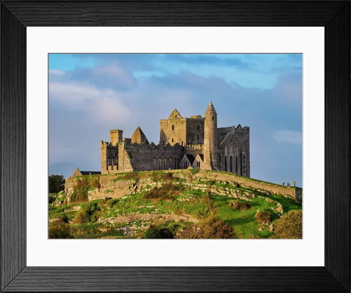Framed Print : Rock of Cashel at sunrise, Cashel, County Tipperary, Ireland Framed Print : Rock of Cashel at sunrise, Cashel, County Tipperary, Ireland