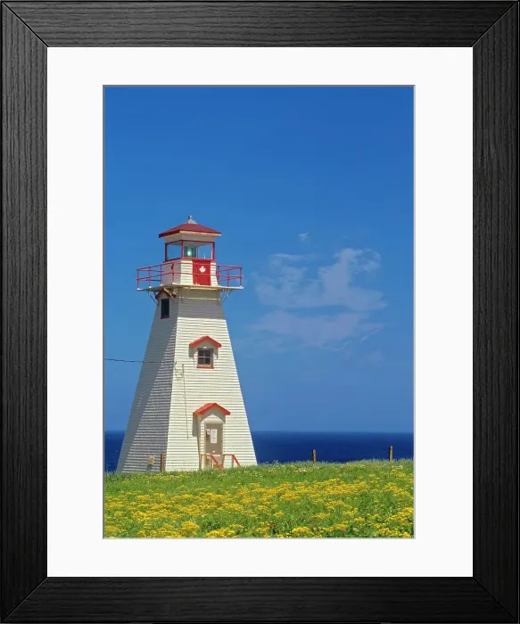 Framed Print : Cape Tryon Lighthouse Cape Tryon, Prince Edward Island, Canada Framed Print : Cape Tryon Lighthouse Cape Tryon, Prince Edward Island, Canada