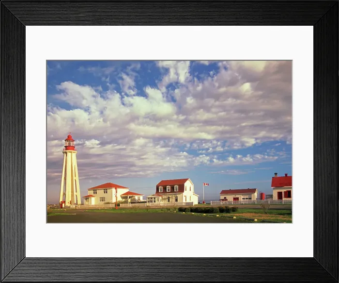 Framed Print : lighthouse on Gulf of St. LAwrence Pointe_au_Pere National Historic, Quebec, Canada Framed Print : lighthouse on Gulf of St. LAwrence Pointe_au_Pere National Historic, Quebec, Canada