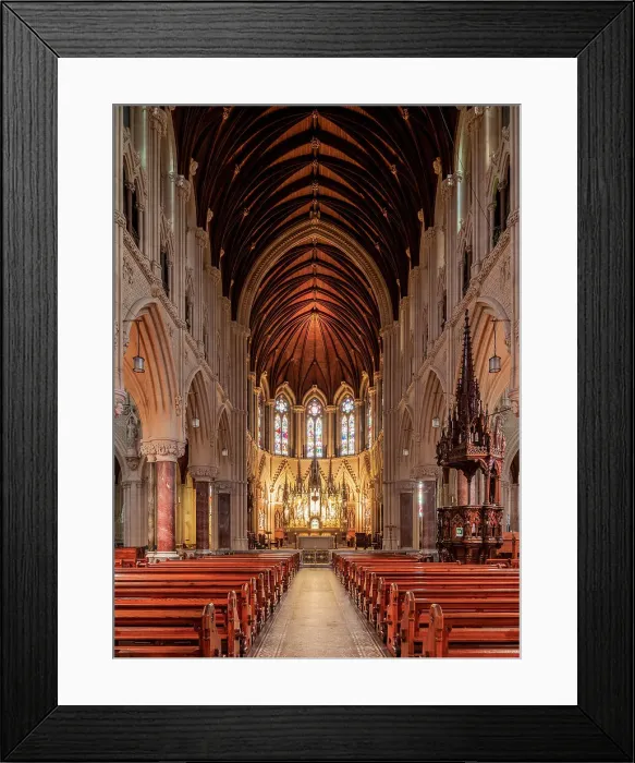 Framed Print : St. Colman's Cathedral, interior, Cobh, County Cork, Ireland Framed Print : St. Colman's Cathedral, interior, Cobh, County Cork, Ireland