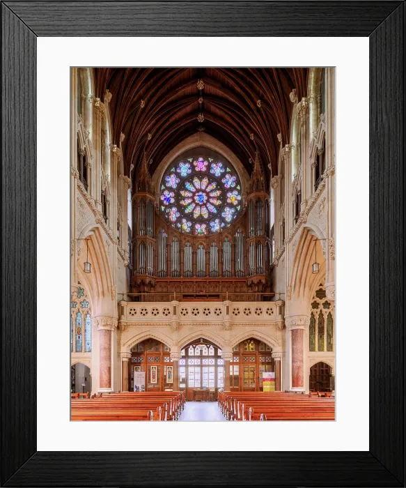 Framed Print : St. Colman's Cathedral, interior, Cobh, County Cork, Ireland Framed Print : St. Colman's Cathedral, interior, Cobh, County Cork, Ireland