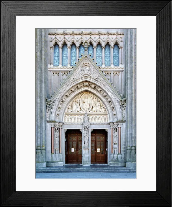 Framed Print : St. Colman's Cathedral, detailed view, Cobh, County Cork, Ireland Framed Print : St. Colman's Cathedral, detailed view, Cobh, County Cork, Ireland