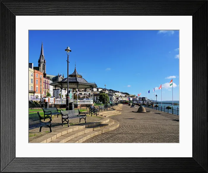 Framed Print : Band Stand at John F. Kennedy Park, Cobh, County Cork, Ireland Framed Print : Band Stand at John F. Kennedy Park, Cobh, County Cork, Ireland