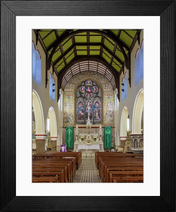 Framed Print : St. Mary's Catholic Church, interior, Claddagh, Galway, County Galway, Ireland Framed Print : St. Mary's Catholic Church, interior, Claddagh, Galway, County Galway, Ireland