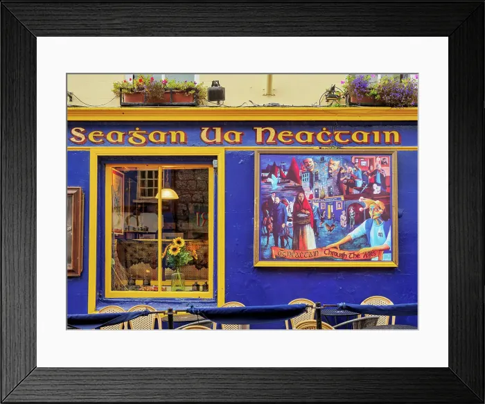 Framed Print : Tigh Neachtain Pub, Galway, County Galway, Ireland Framed Print : Tigh Neachtain Pub, Galway, County Galway, Ireland