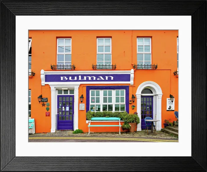 Framed Print : The Bulman Bar & Restaurant, Kinsale, County Cork, Ireland Framed Print : The Bulman Bar & Restaurant, Kinsale, County Cork, Ireland