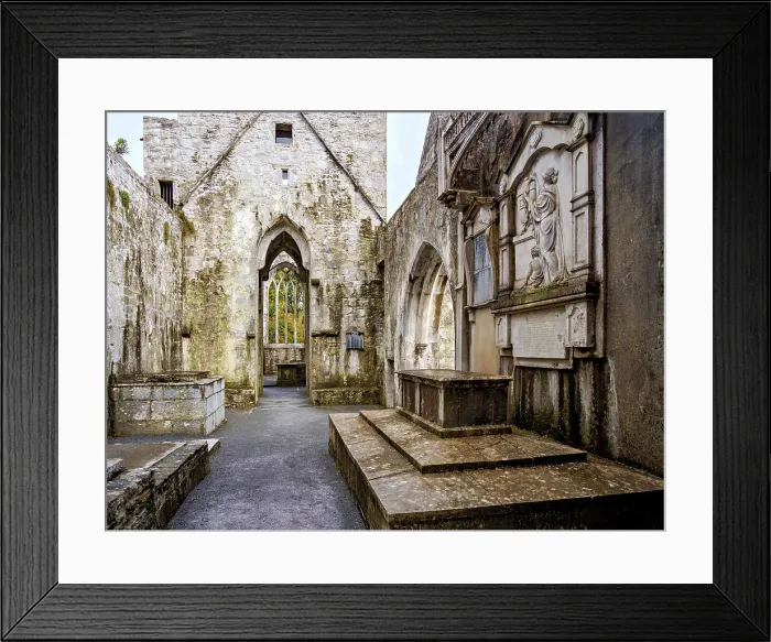 Framed Print : Muckross Abbey, interior, Killarney National Park, County Kerry, Ireland Framed Print : Muckross Abbey, interior, Killarney National Park, County Kerry, Ireland