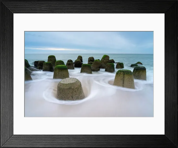 Framed Print : Tetrapods on beach, Hornum, Sylt, Nordfriesland, Schleswig-Holstein, Germany Framed Print : Tetrapods on beach, Hornum, Sylt, Nordfriesland, Schleswig-Holstein, Germany