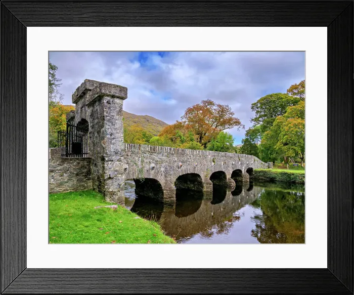 Framed Print : Old Stone Bridge over Riverowenreagh, Killarney National Park, County Kerry, Ireland Framed Print : Old Stone Bridge over Riverowenreagh, Killarney National Park, County Kerry, Ireland