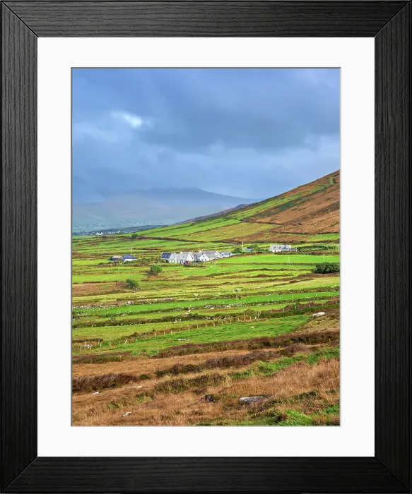 Framed Print : Dunquin Village, Dingle Peninsula, County Kerry, Ireland Framed Print : Dunquin Village, Dingle Peninsula, County Kerry, Ireland