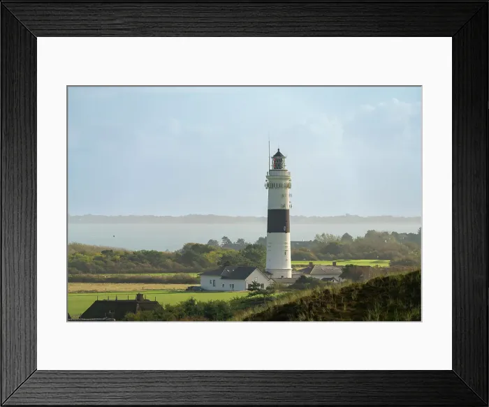 Framed Print : Langer Christian lighthouse, Kampen, Sylt, Nordfriesland, Schleswig-Holstein, Germany Framed Print : Langer Christian lighthouse, Kampen, Sylt, Nordfriesland, Schleswig-Holstein, Germany