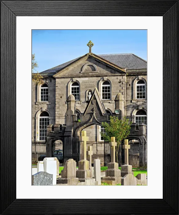 Framed Print : Saint Mary's Cathedral Cemetery and Gerald Griffin Memorial Schools, Limerick, County Limerick, Ireland Framed Print : Saint Mary's Cathedral Cemetery and Gerald Griffin Memorial Schools, Limerick, County Limerick, Ireland