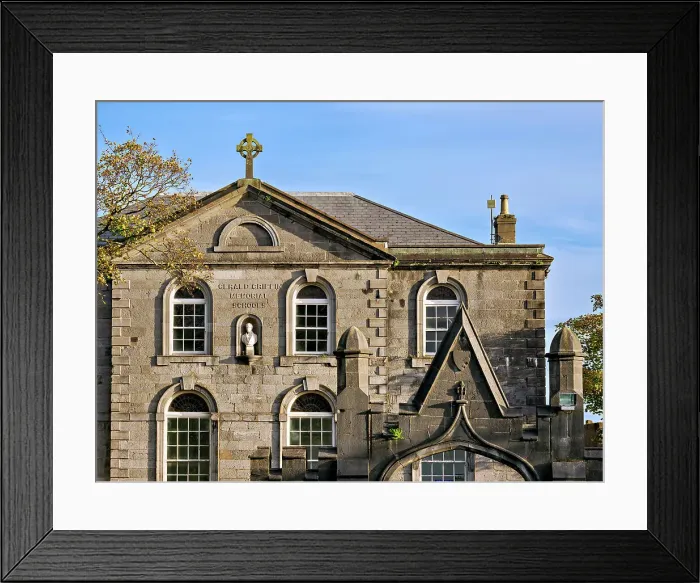 Framed Print : Gerald Griffin Memorial Schools, Limerick, County Limerick, Ireland