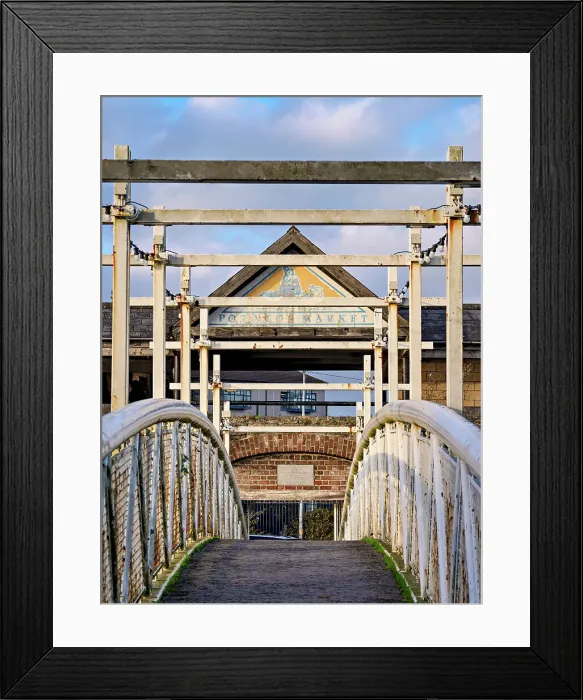 Framed Print : Sylvester O'Halloran Footbridge to Potato Market, Limerick, County Limerick, Ireland Framed Print : Sylvester O'Halloran Footbridge to Potato Market, Limerick, County Limerick, Ireland