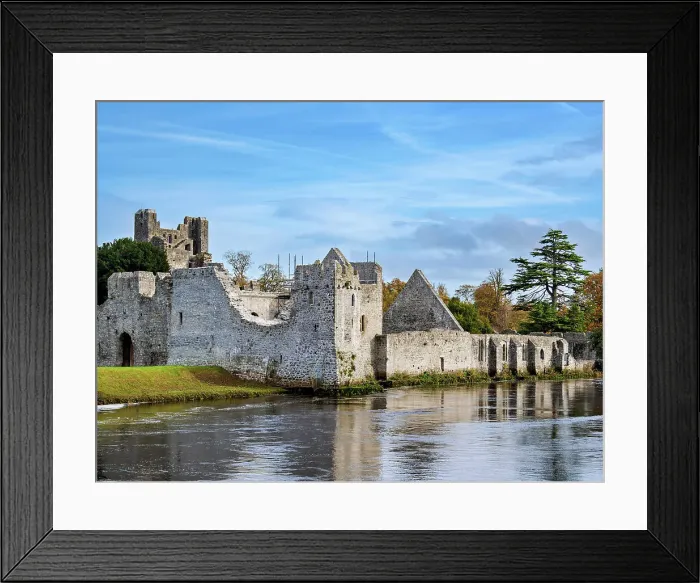 Framed Print : River Maigue and Desmond Castle, Adare, County Limerick, Ireland Framed Print : River Maigue and Desmond Castle, Adare, County Limerick, Ireland