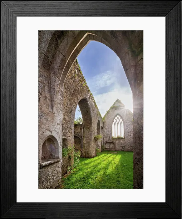 Framed Print : Franciscan Friary, Adare, County Limerick, Ireland