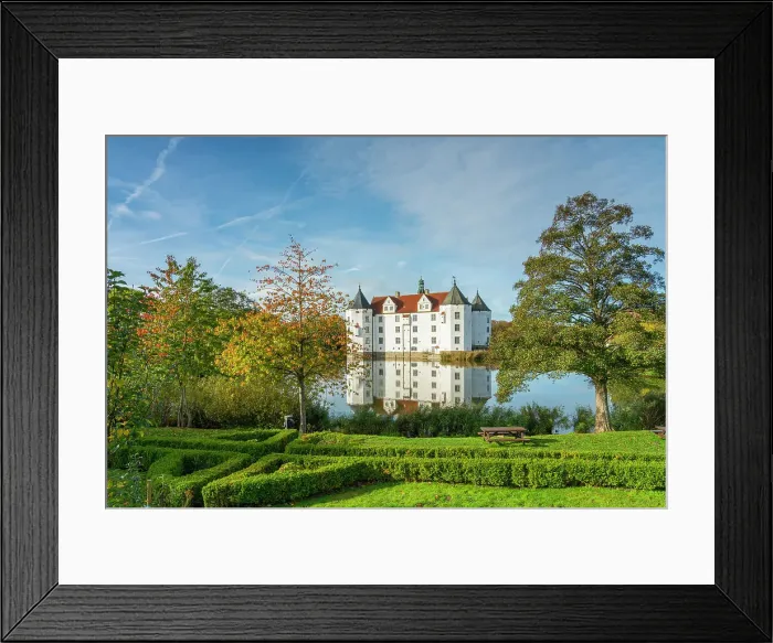 Framed Print : Glucksburg castle, Glucksburg, Schleswig-Flensburg, Schleswig-Holstein, Germany Framed Print : Glucksburg castle, Glucksburg, Schleswig-Flensburg, Schleswig-Holstein, Germany