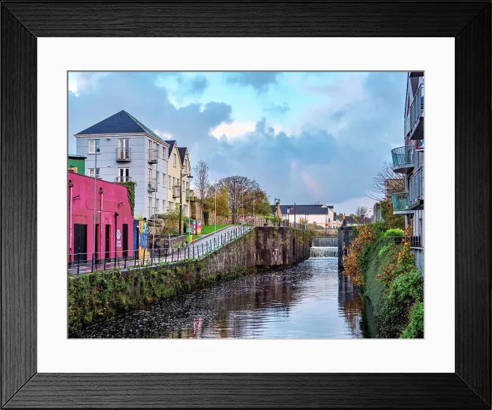 Framed Print : Eglinton Canal, Galway, County Galway, Ireland