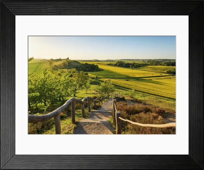 Framed Print : Hiking trail along the Devil's Wall in the Harz Mountains, Bode Valley, near Weddersleben, Harz mountains, Saxony-Anhalt, Germany, Europe Framed Print : Hiking trail along the Devil's Wall in the Harz Mountains, Bode Valley, near Weddersleben, Harz mountains, Saxony-Anhalt, Germany, Europe