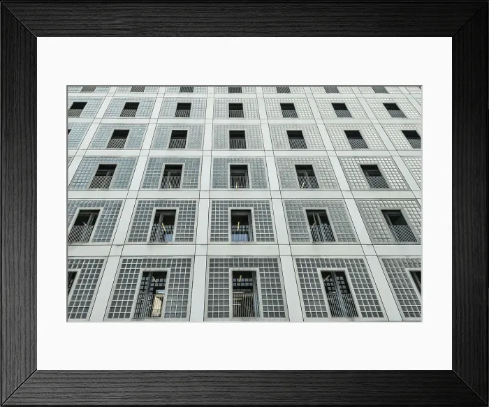 Framed Print : Exterior of Public Library Interior, Stuttgart, Baden-Wurttemberg, Germany Framed Print : Exterior of Public Library Interior, Stuttgart, Baden-Wurttemberg, Germany