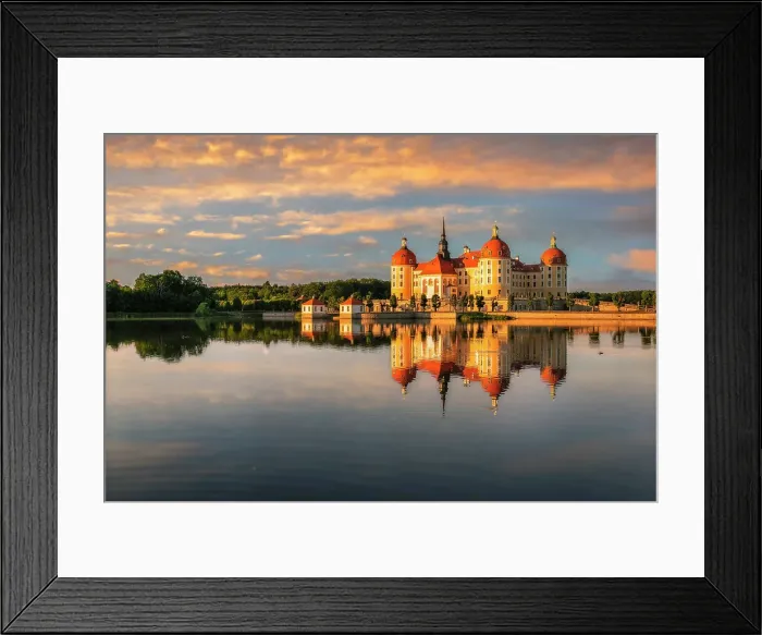 Framed Print : Moritzburg Castle, Saxony, Germany