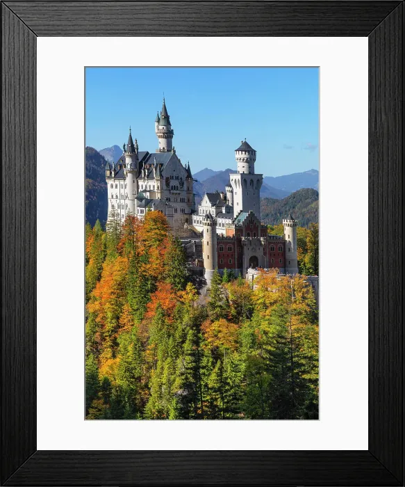 Framed Print : Neuschwanstein Castle, Schwangau, Allgau, Swabia, Bavaria, Germany Framed Print : Neuschwanstein Castle, Schwangau, Allgau, Swabia, Bavaria, Germany