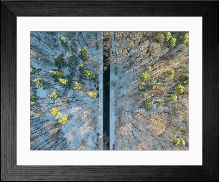 Framed Print : Aerial view at a road near Asselstein rock, Annweiler, Palatinate forest, Rhineland-Palatinate, Germany Framed Print : Aerial view at a road near Asselstein rock, Annweiler, Palatinate forest, Rhineland-Palatinate, Germany