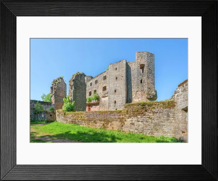 Framed Print : Grafenstein castle, Merzalben, Palatinate forest, Rhineland-Palatinate, Germany Framed Print : Grafenstein castle, Merzalben, Palatinate forest, Rhineland-Palatinate, Germany