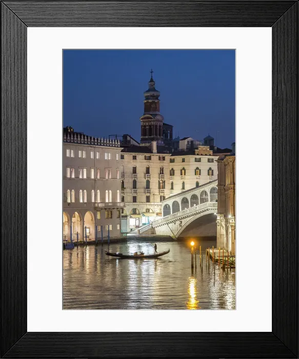 Framed Print : Rialto Bridge, Grand Canal, Venice, Veneto, Italy Framed Print : Rialto Bridge, Grand Canal, Venice, Veneto, Italy