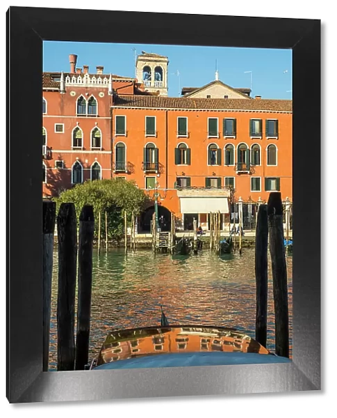 Buildings along the Grand Canal, Venice, Veneto, Italy