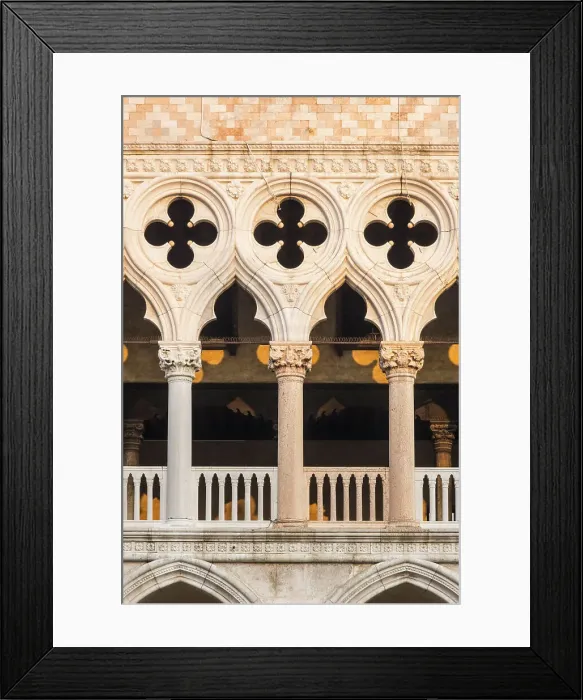 Framed Print : Doge's Palace (Palazzo Ducale), Piazza San Marco (St. Mark's Square), Venice, Veneto, Italy