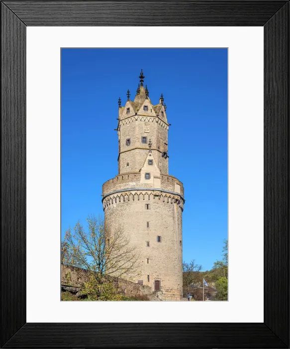 Framed Print : The round tower at Andernach, Eifel, Rhine valley, Rhineland-Palatinate, Germany Framed Print : The round tower at Andernach, Eifel, Rhine valley, Rhineland-Palatinate, Germany