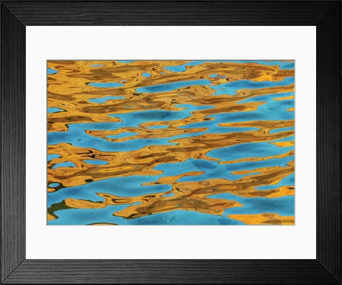 Framed Print : Abstract take on the reflection created by the colorful houses in Vernazza, Cinque Terre, during a spring sunset. Cinque Terre, Italy Framed Print : Abstract take on the reflection created by the colorful houses in Vernazza, Cinque Terre, during a spring sunset. Cinque Terre, Italy