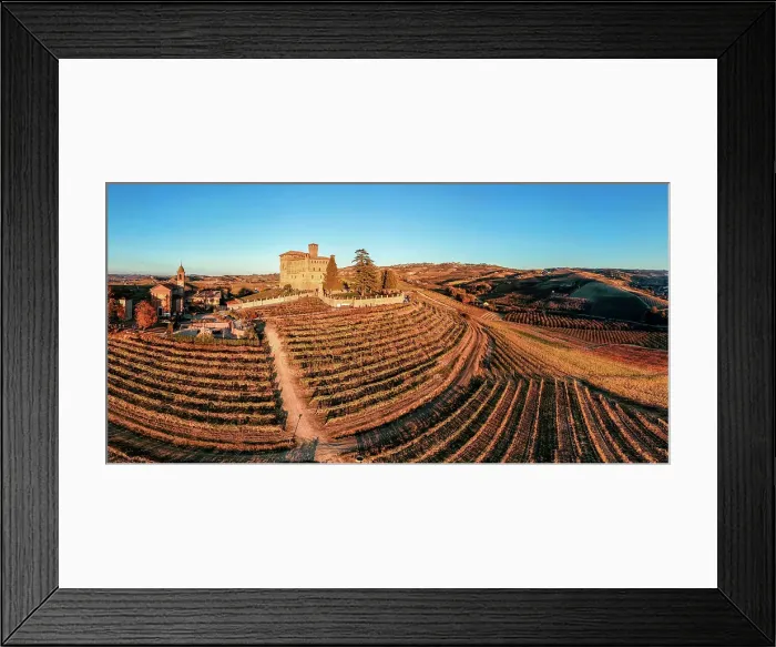 Framed Print : Grinzane Cavour castle, Langhe, Piedmont, Italy, Europe Framed Print : Grinzane Cavour castle, Langhe, Piedmont, Italy, Europe