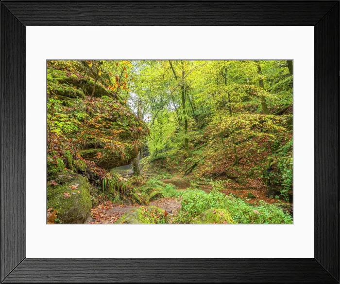 Framed Print : Aesbech valley near Echternach, canton Echternach, Luxembourg Framed Print : Aesbech valley near Echternach, canton Echternach, Luxembourg