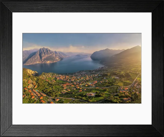 Framed Print : Iseo lake at the top of a mountain dominating Lake Iseo and Riva di Solto. Iseo Lake, Bergamo district, Lombardy, Italy Framed Print : Iseo lake at the top of a mountain dominating Lake Iseo and Riva di Solto. Iseo Lake, Bergamo district, Lombardy, Italy