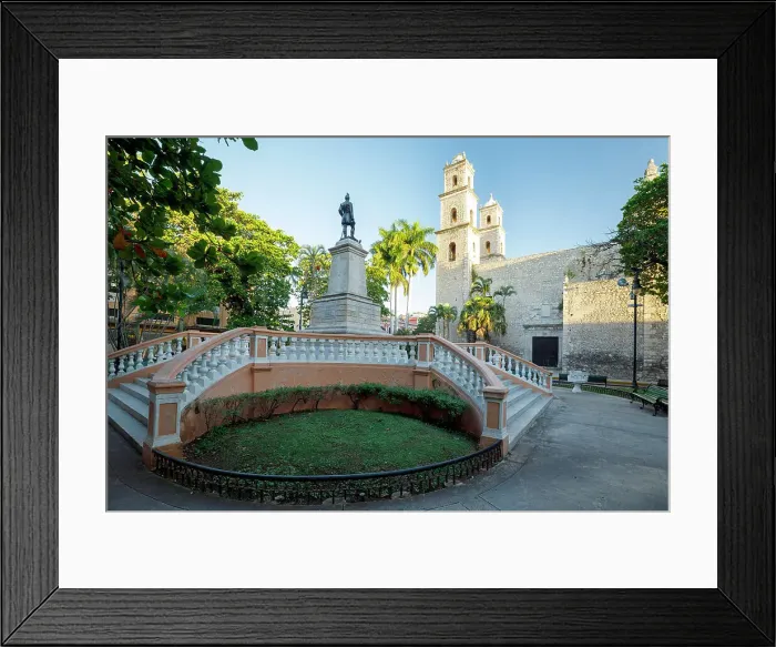 Framed Print : Iglesia de Jesus, Parque Hidalgo, historical centre of Merida, Yucatan, Mexico Framed Print : Iglesia de Jesus, Parque Hidalgo, historical centre of Merida, Yucatan, Mexico