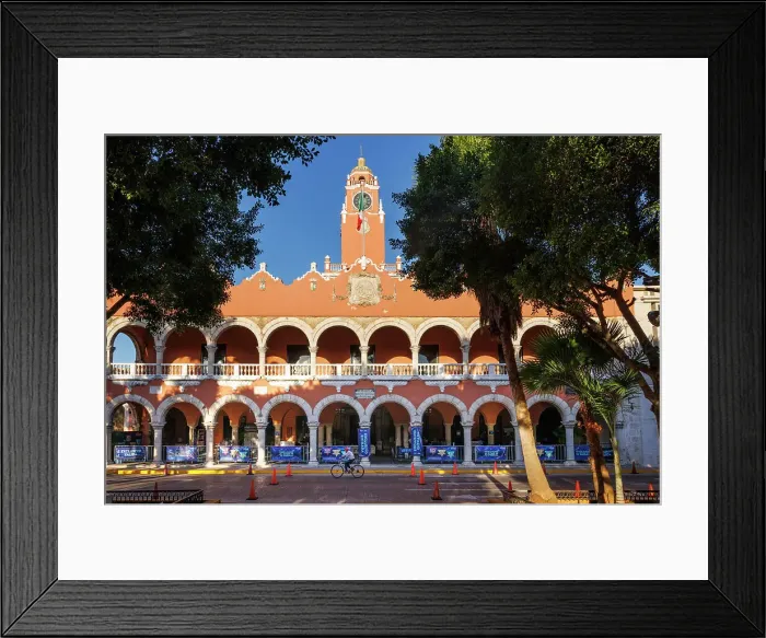 Framed Print : Palacio Municipal (town hall), Merida, Yucatan, Mexico Framed Print : Palacio Municipal (town hall), Merida, Yucatan, Mexico