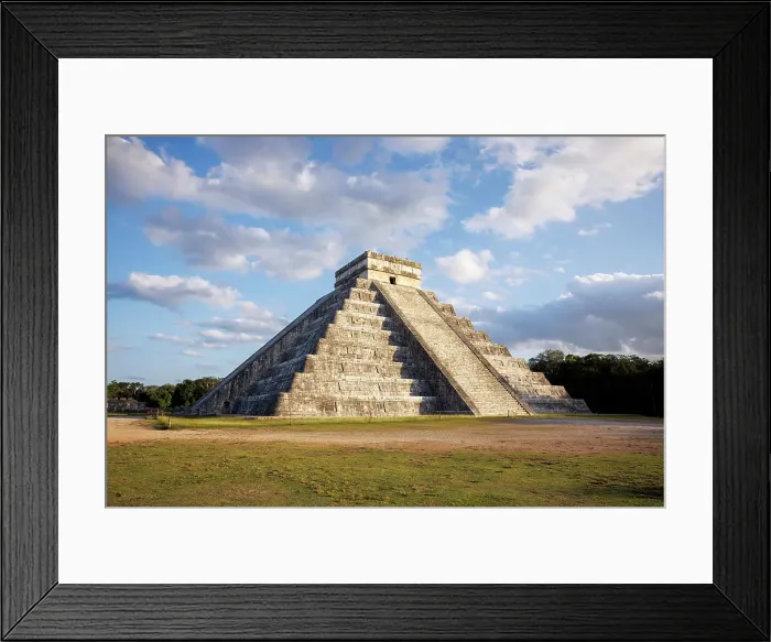 Framed Print : Temple of Kukulkan, El Castillo, Chichen Itza, Yucatan, Mexico Framed Print : Temple of Kukulkan, El Castillo, Chichen Itza, Yucatan, Mexico